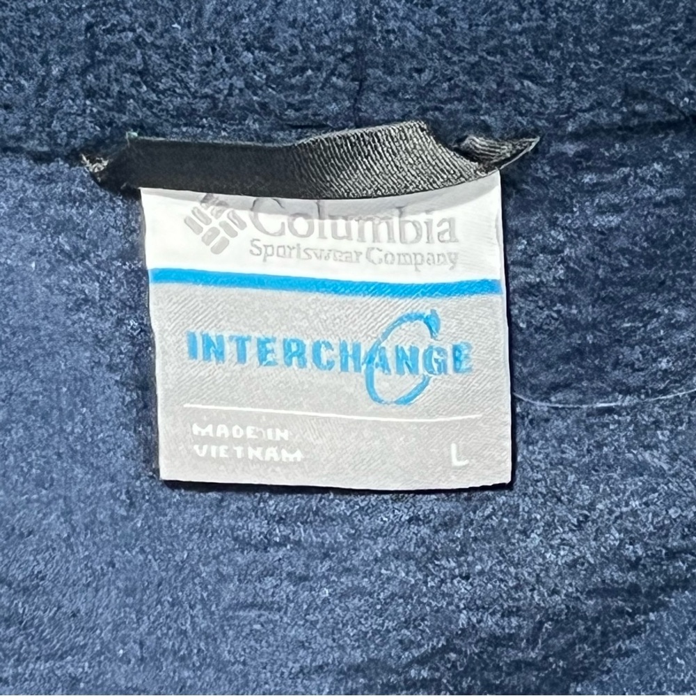 Columbia Men's Eager Air Interchange 3-in-1 Jacket Blue/Navy Size Large - Picture 7 of 7